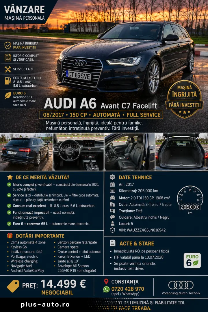 Audi A6 08 2017