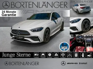 MERCEDES-BENZ C 300 e 4M AMG Premium AHK Night White Kamera