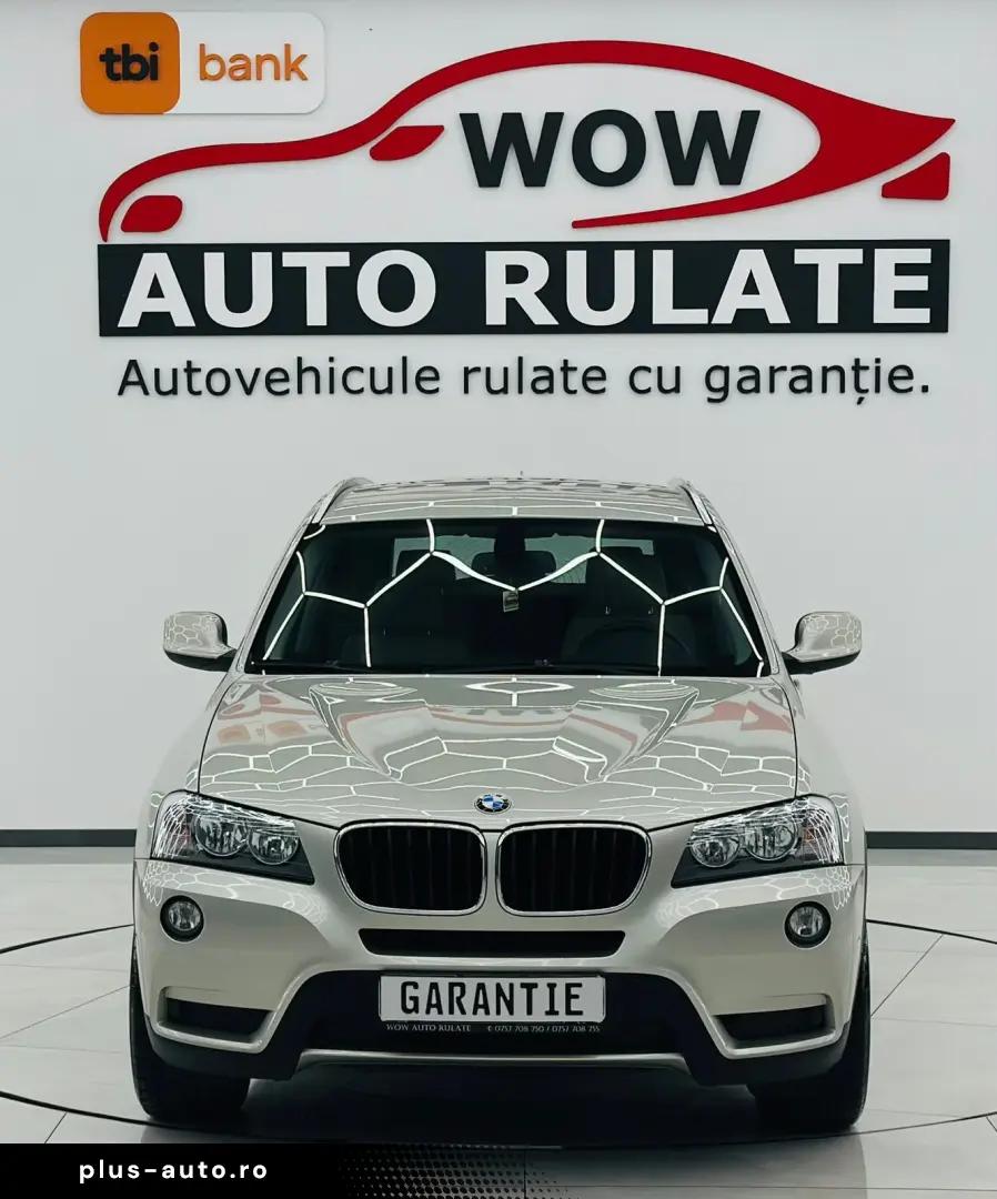 BMW X3 2011 2.0D E5 4x4 Garantie 12 Luni Rate Avans 0 Doar C