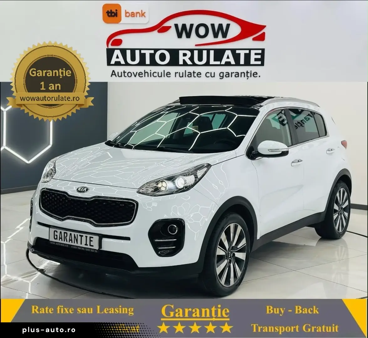 KIA SPORTAGE 2016 1.7D E6 Garantie 12 Luni Rate Avans 0 Doar