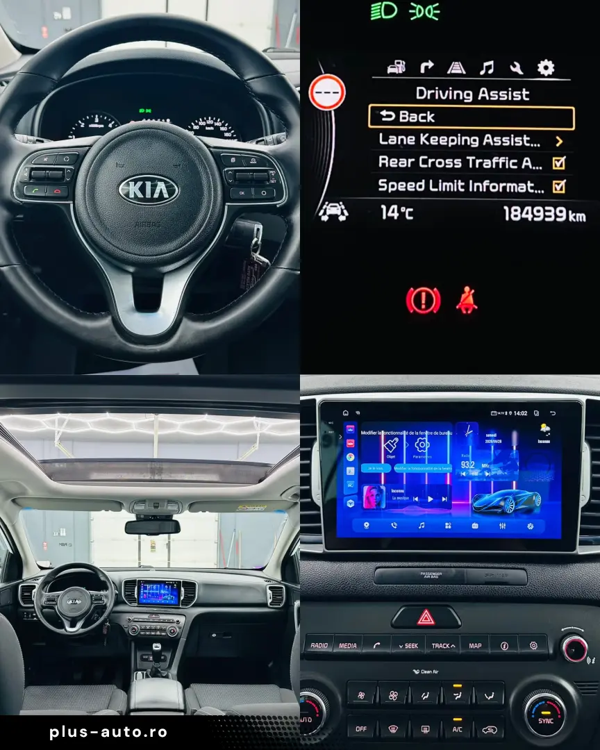 KIA SPORTAGE 2016 1.7D E6 Garantie 12 Luni Rate Avans 0 Doar