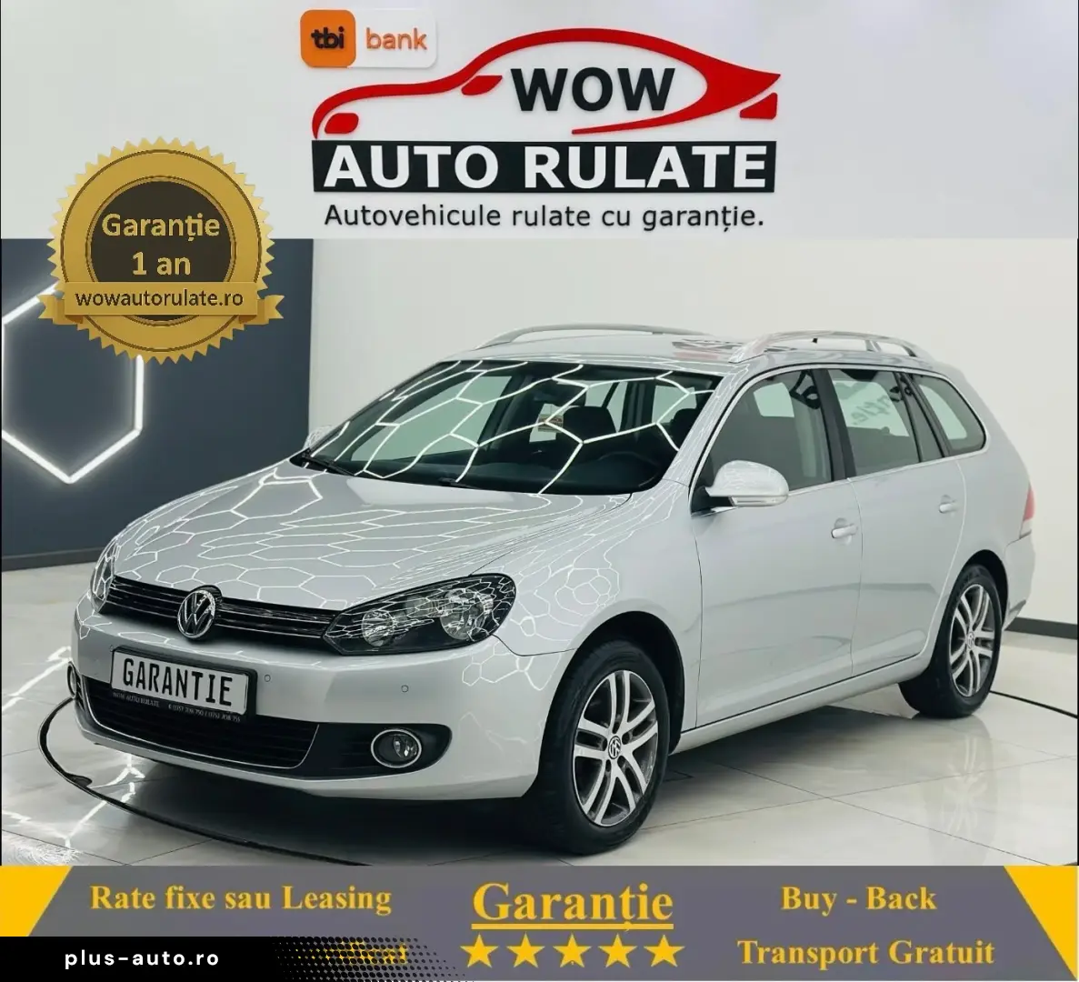VOLKSWAGEN GOLF 2012 1.6D E5 Garantie 12 Luni Rate Avans 0 D