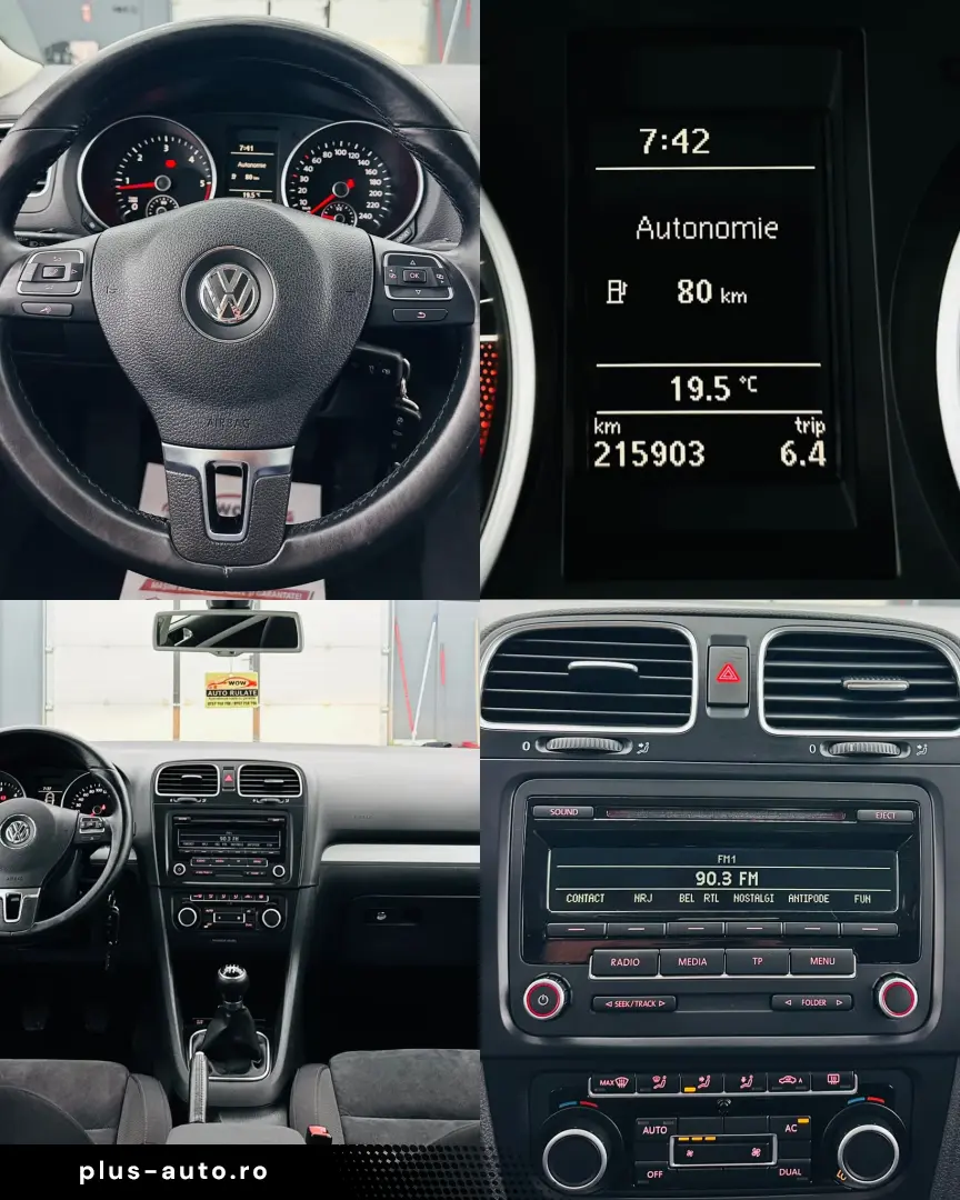 VOLKSWAGEN GOLF 2012 1.6D E5 Garantie 12 Luni Rate Avans 0 D