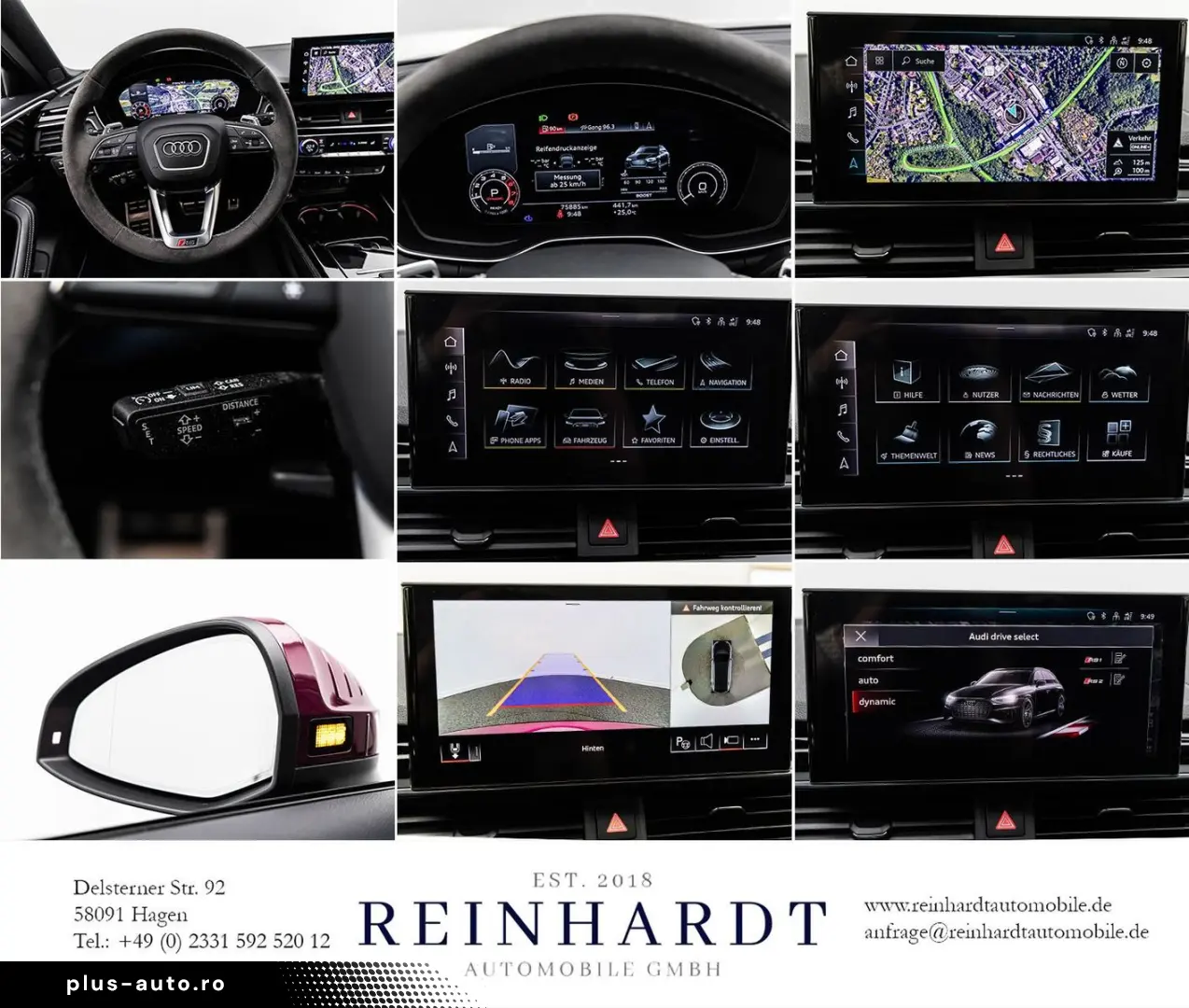 AUDI RS4 AVANT BLACK ACC HuD PANO 360  RS-AGA 280KM H