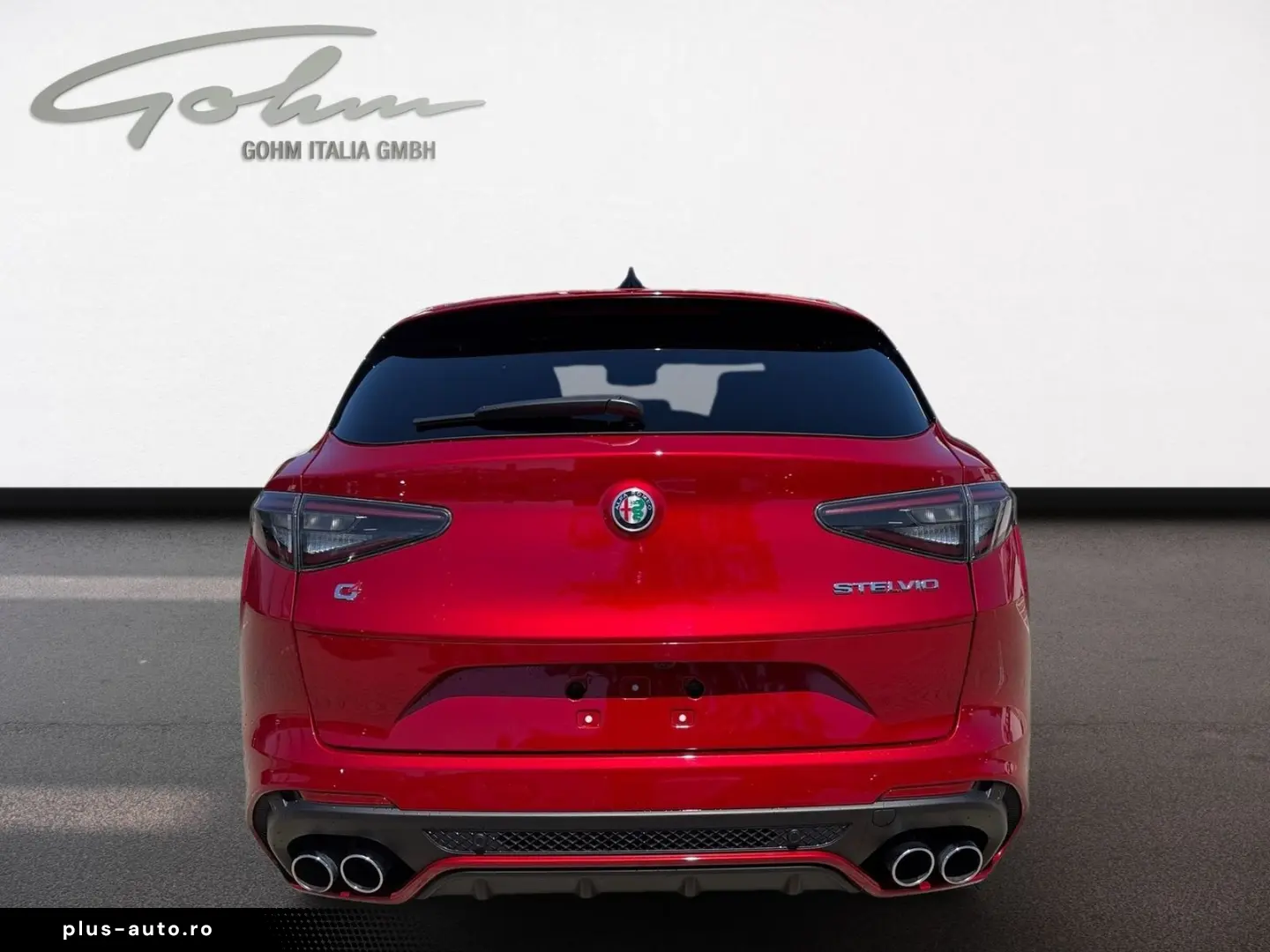 ALFA ROMEO Stelvio Quadrifoglio Q4   ROSSO ETNA   Harmann