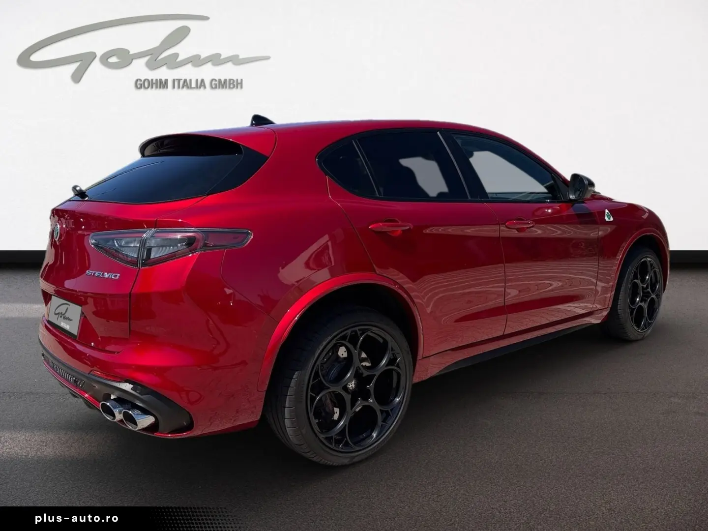 ALFA ROMEO Stelvio Quadrifoglio Q4   ROSSO ETNA   Harmann