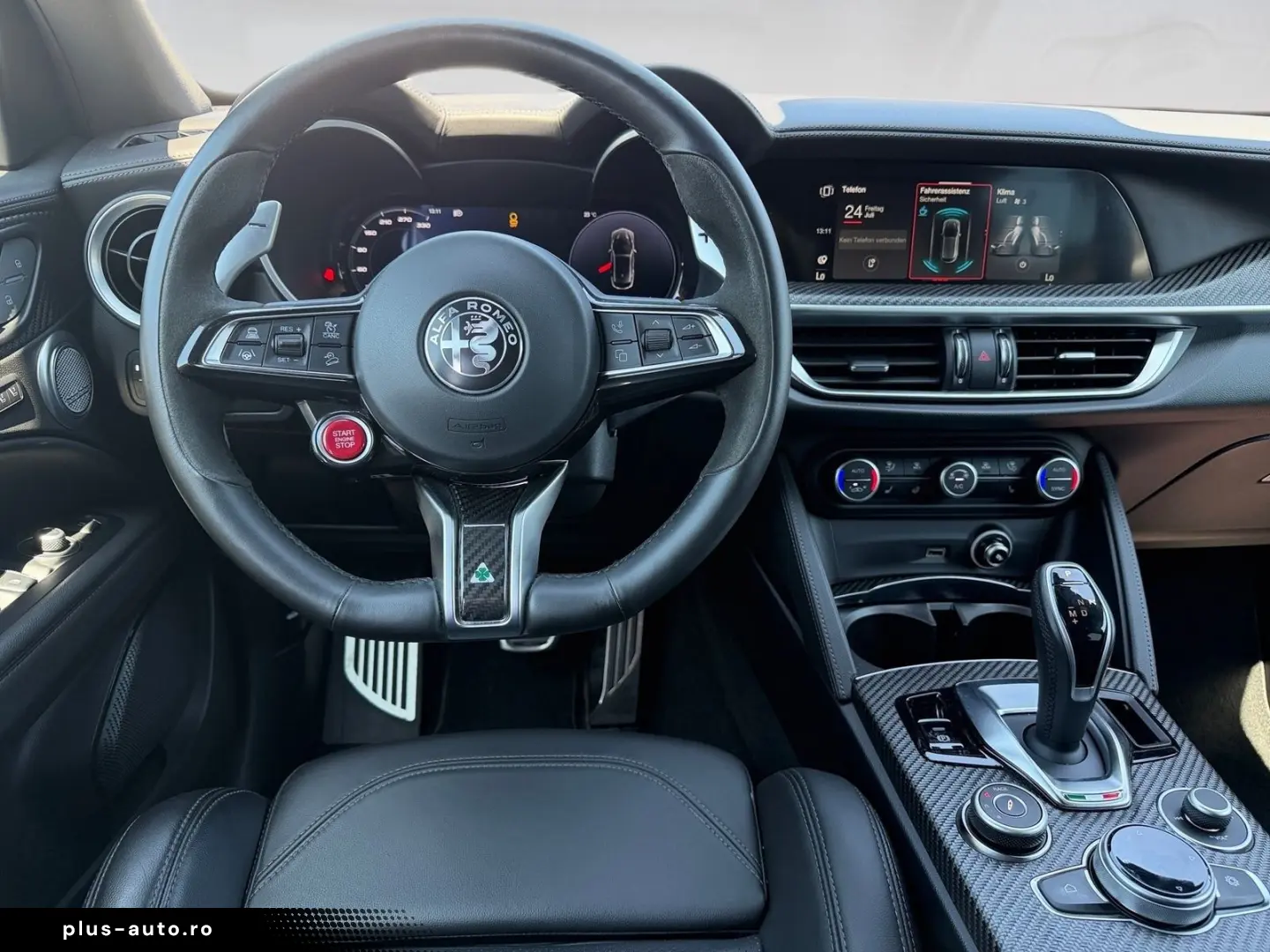 ALFA ROMEO Stelvio Quadrifoglio Q4   ROSSO ETNA   Harmann