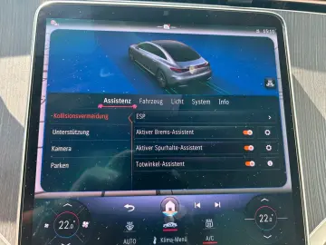 MERCEDES-BENZ EQE 300 AMG  BEIGE HUD PANO AHK BURM N…