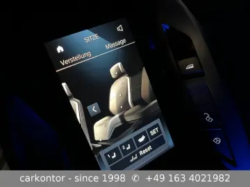 BMW 750e xDr.  MSPORT PRO LOUNGE SEAT FOND EN FROZEN