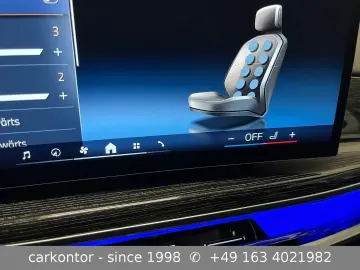 BMW 750e xDr.  MSPORT PRO LOUNGE SEAT FOND EN FROZEN