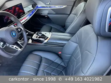 BMW 750e xDr.  MSPORT PRO LOUNGE SEAT FOND EN FROZEN