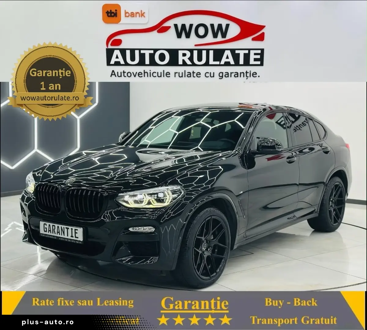 BMW X4 2019 2.0D E6 4x4 Garantie 12 Luni Rate Avans 0 Doar C