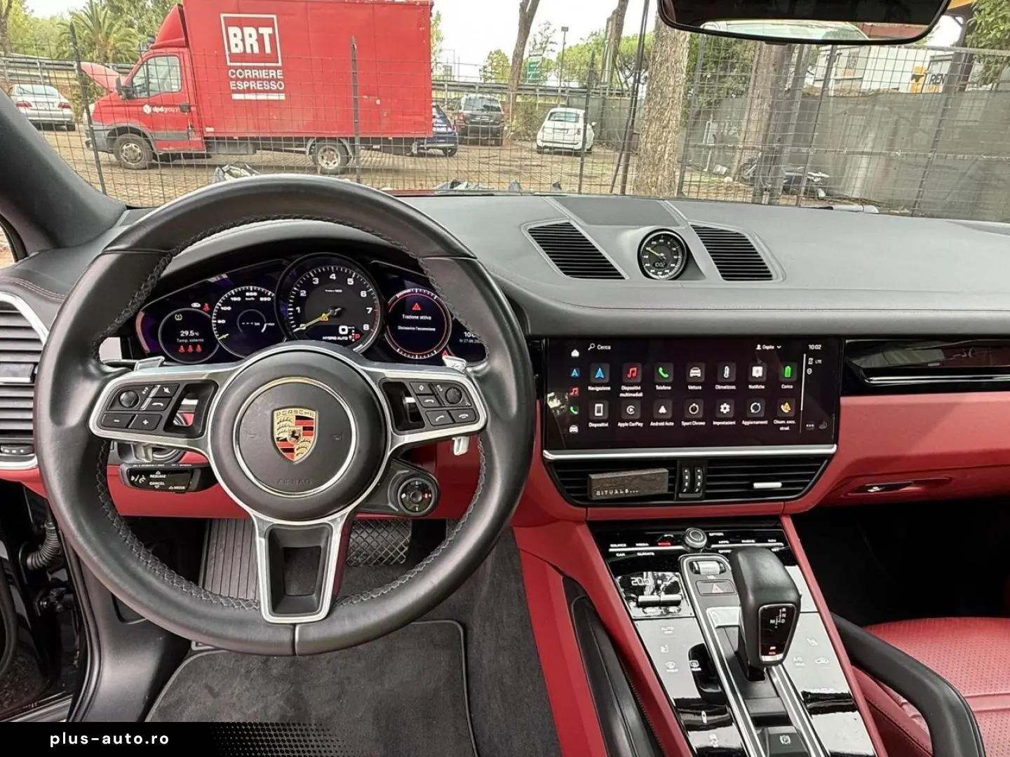 PORSCHE Cayenne Coupé 3.0 V6 E-Hybrid ROSSO CARTIER KAME