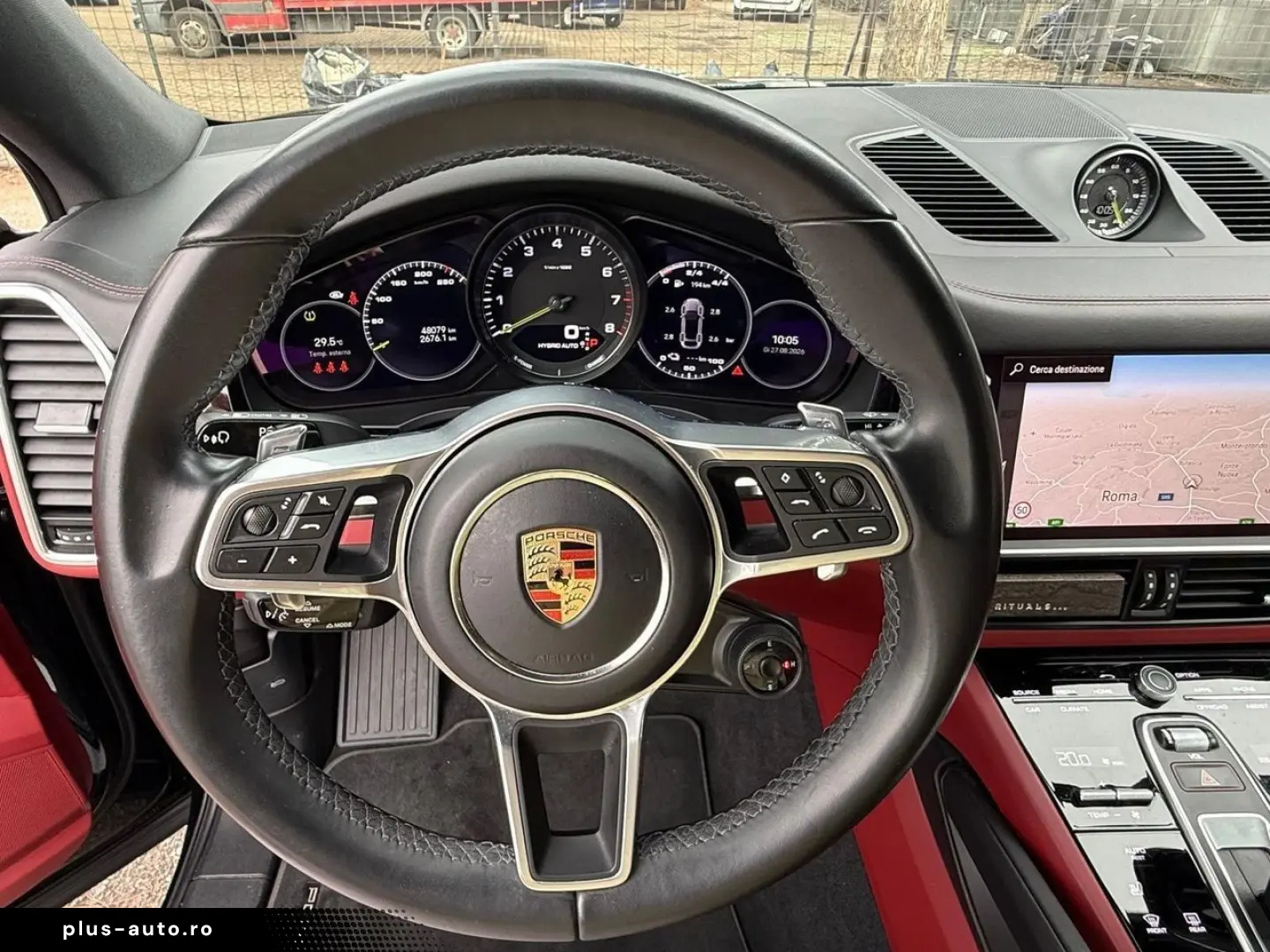 PORSCHE Cayenne Coupé 3.0 V6 E-Hybrid ROSSO CARTIER KAME