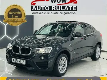 BMW X4 2016 2.0D E6 4x4 Garantie 12 Luni Rate Avans 0 Doar C