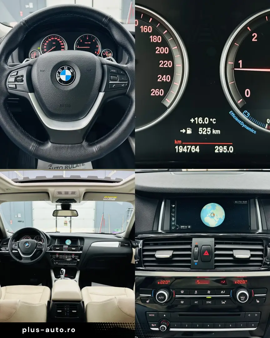 BMW X4 2016 2.0D E6 4x4 Garantie 12 Luni Rate Avans 0 Doar C