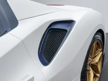 Ferrari 488 Pista Spider BLUE CARBON PAINTED SHIELDS PPF