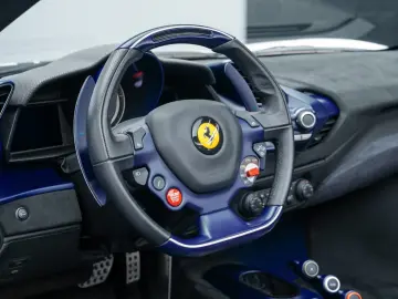 Ferrari 488 Pista Spider BLUE CARBON PAINTED SHIELDS PPF