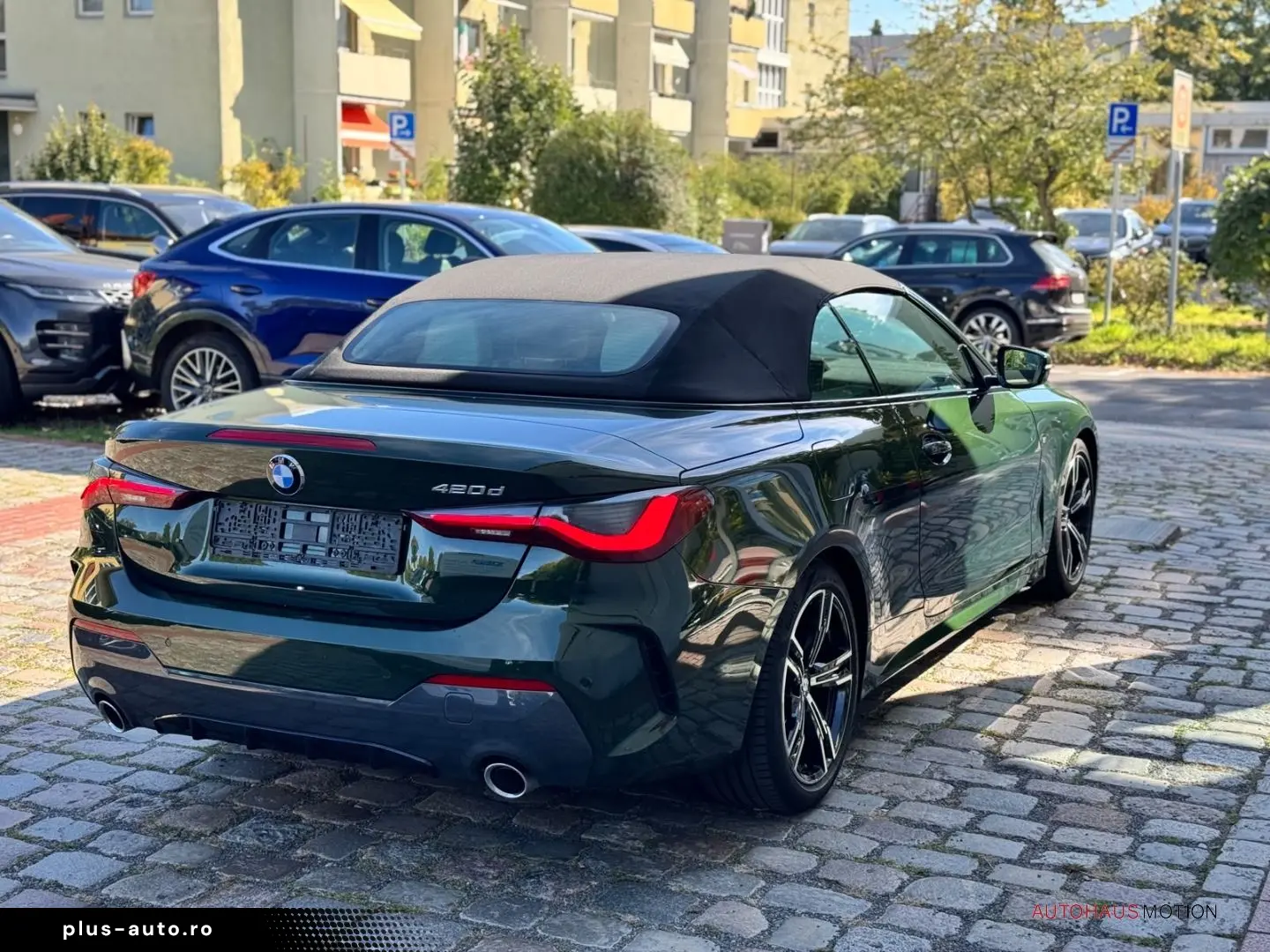 BMW 420 d M Sport Cabrio Navi Leder LED Memory Sitze