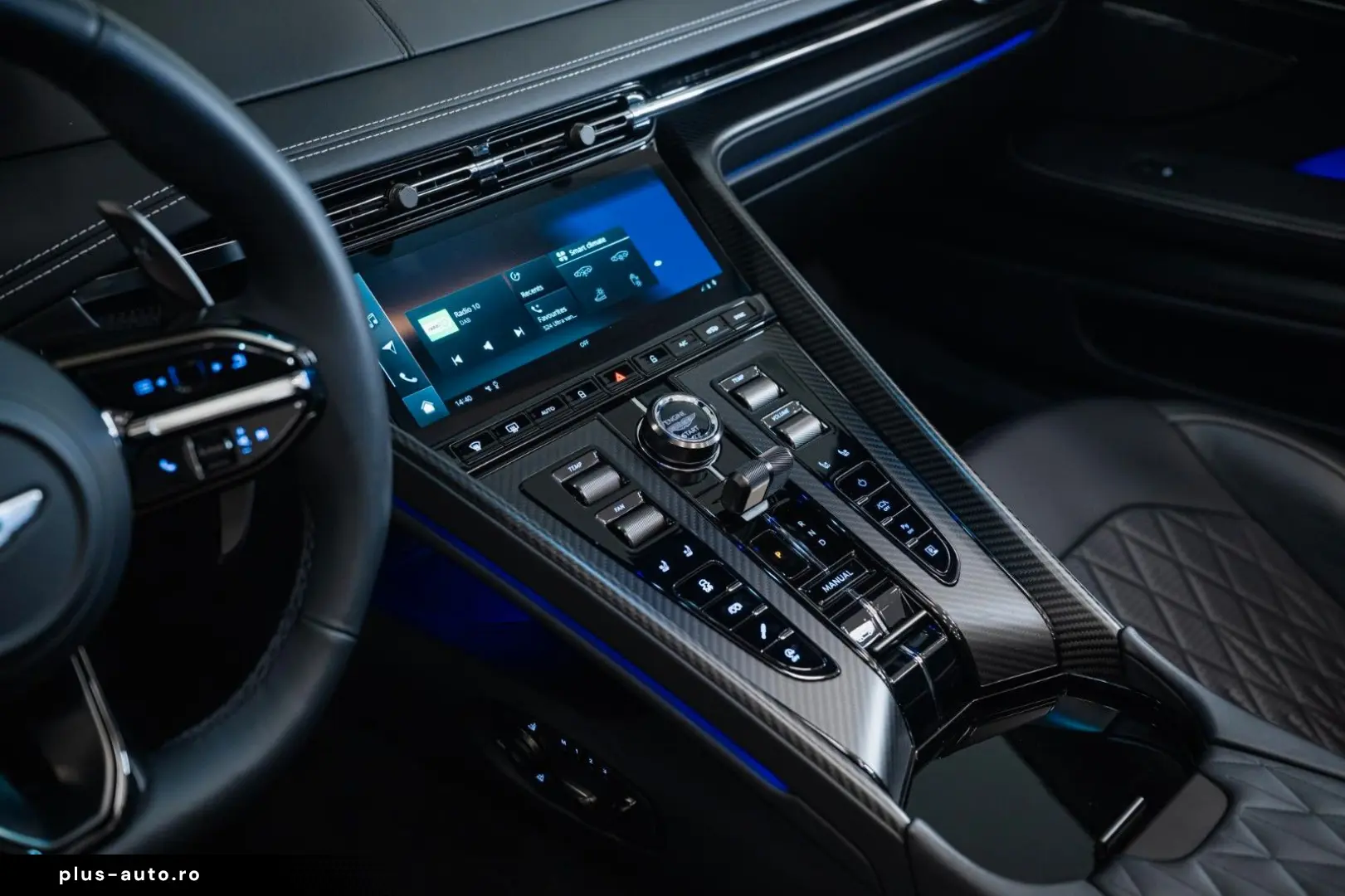 ASTON MARTIN DB12 Volante   Onyx Black   Carbon Interior