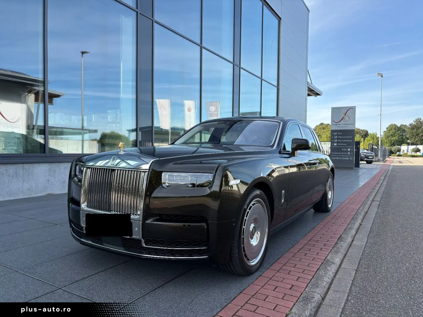 ROLLS ROYCE Phantom Serie II Gold-Plated Spirit Ecstasy