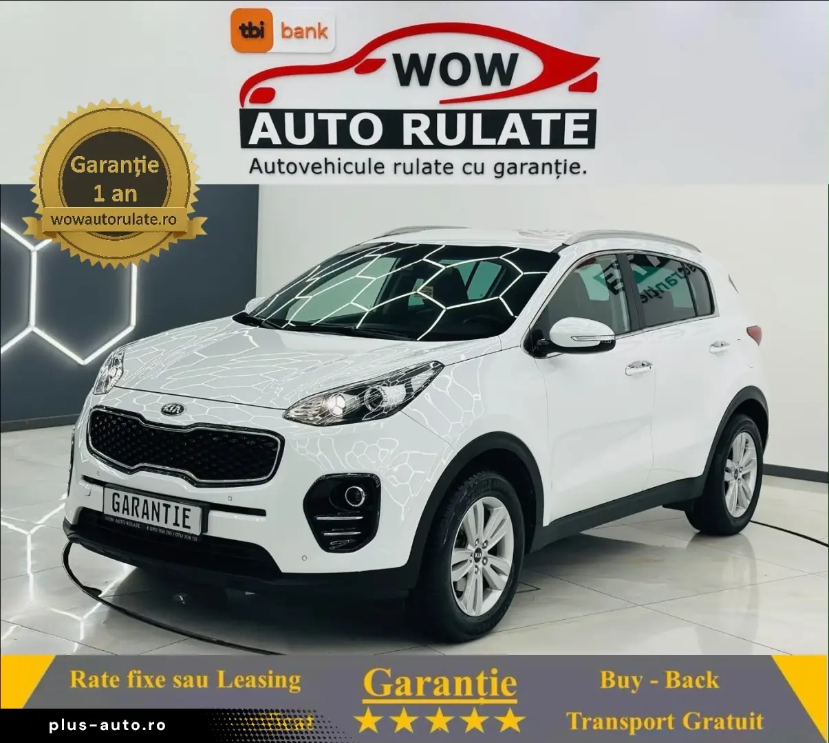 KIA SPORTAGE 2018 1.6i E6 Garantie 12 Luni Rate Avans 0 Doar