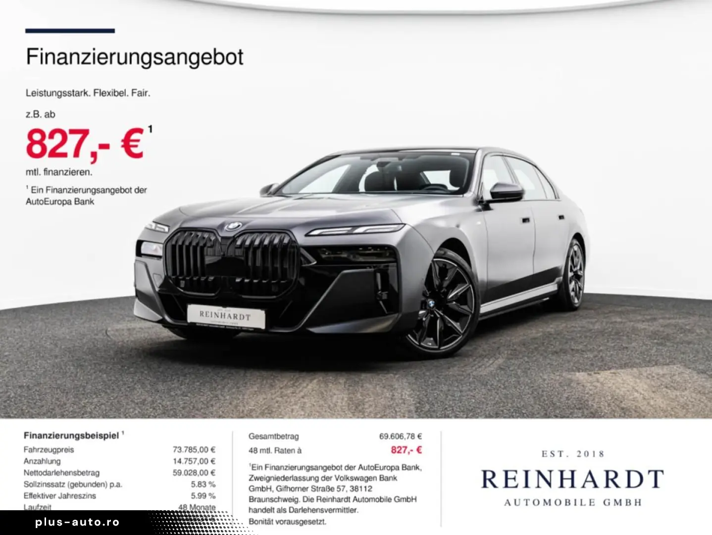 BMW i7 xDRIVE 60e M SPORT ICONIC ACC PANO SKY-L B&W