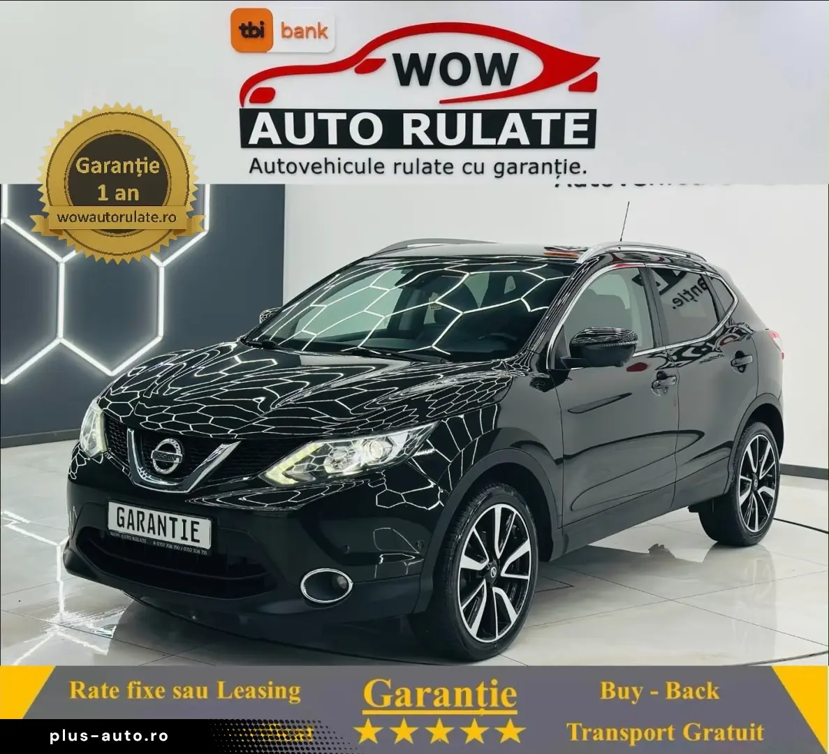 NISSAN Qashqai 2016 1.5D E6 Garantie 12 Luni Rate Avans 0 Do