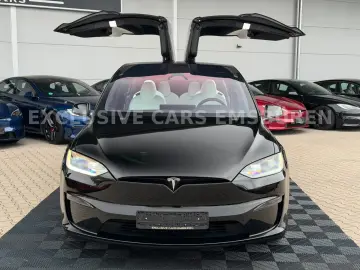 TESLA MODEL X PALLADIUM   WHITE SEAT   MATRIX   AP 4