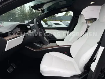TESLA MODEL X PALLADIUM   WHITE SEAT   MATRIX   AP 4
