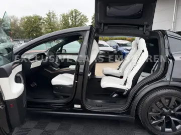 TESLA MODEL X PALLADIUM   WHITE SEAT   MATRIX   AP 4