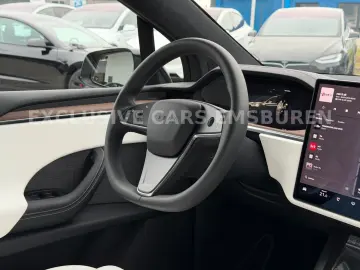 TESLA MODEL X PALLADIUM   WHITE SEAT   MATRIX   AP 4