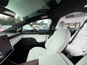 TESLA MODEL X PALLADIUM   WHITE SEAT   MATRIX   AP 4