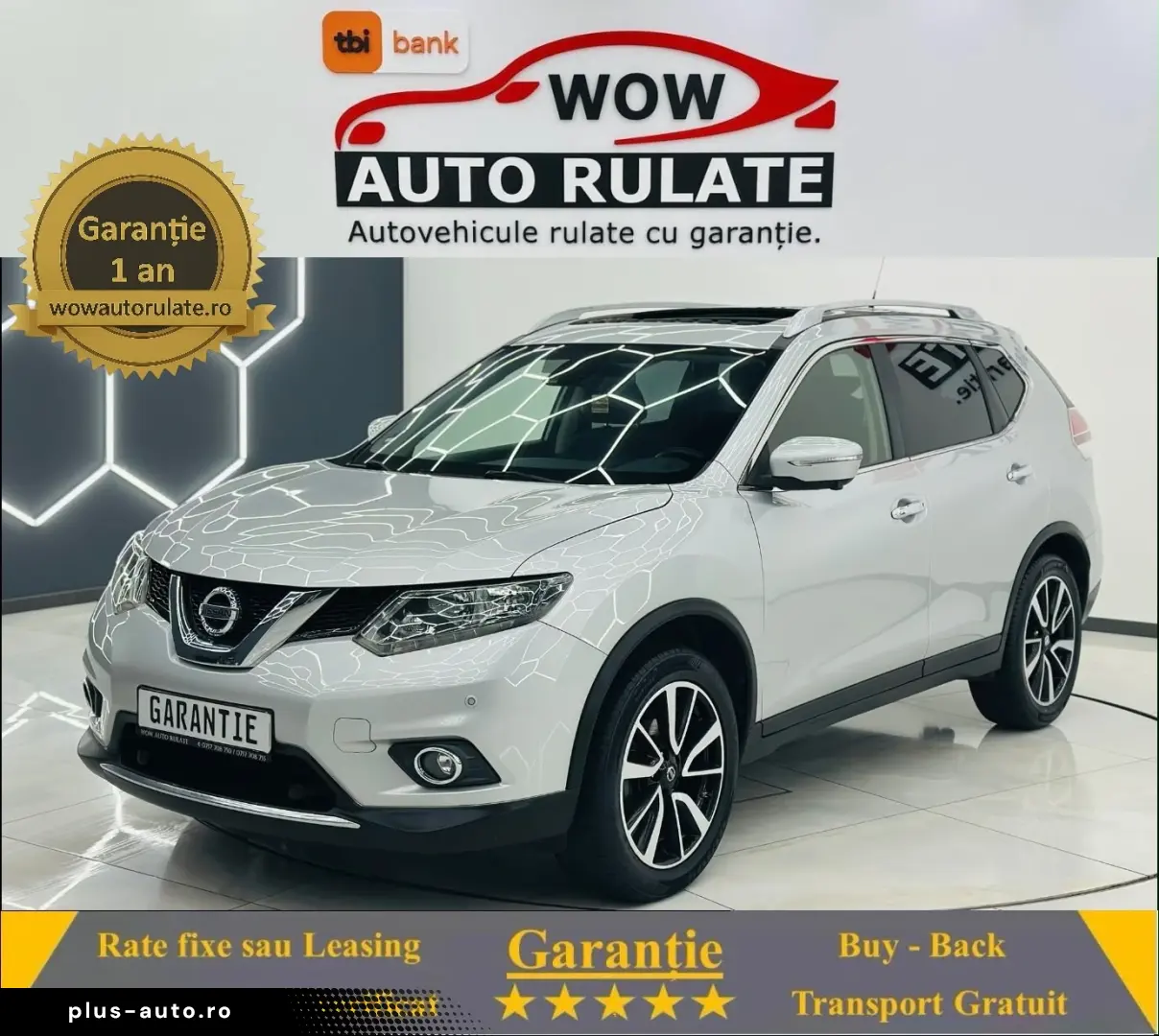 NISSAN X-TRAIL 2015 1.6D E5 Garantie 12 Luni Rate Avans 0 Do