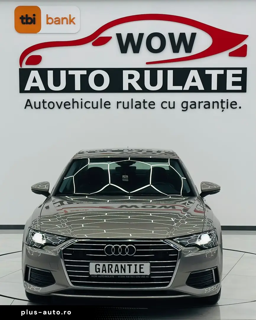AUDI A6 2020 2.0D E6 Garantie 12 Luni Rate Avans 0 Doar Cu B