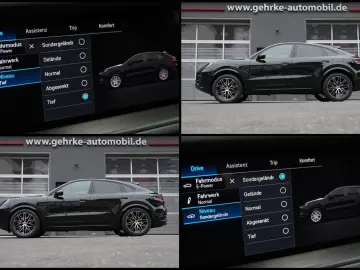 PORSCHE Cayenne Coupe E-Hybrid Black Edition HA-Lenkung