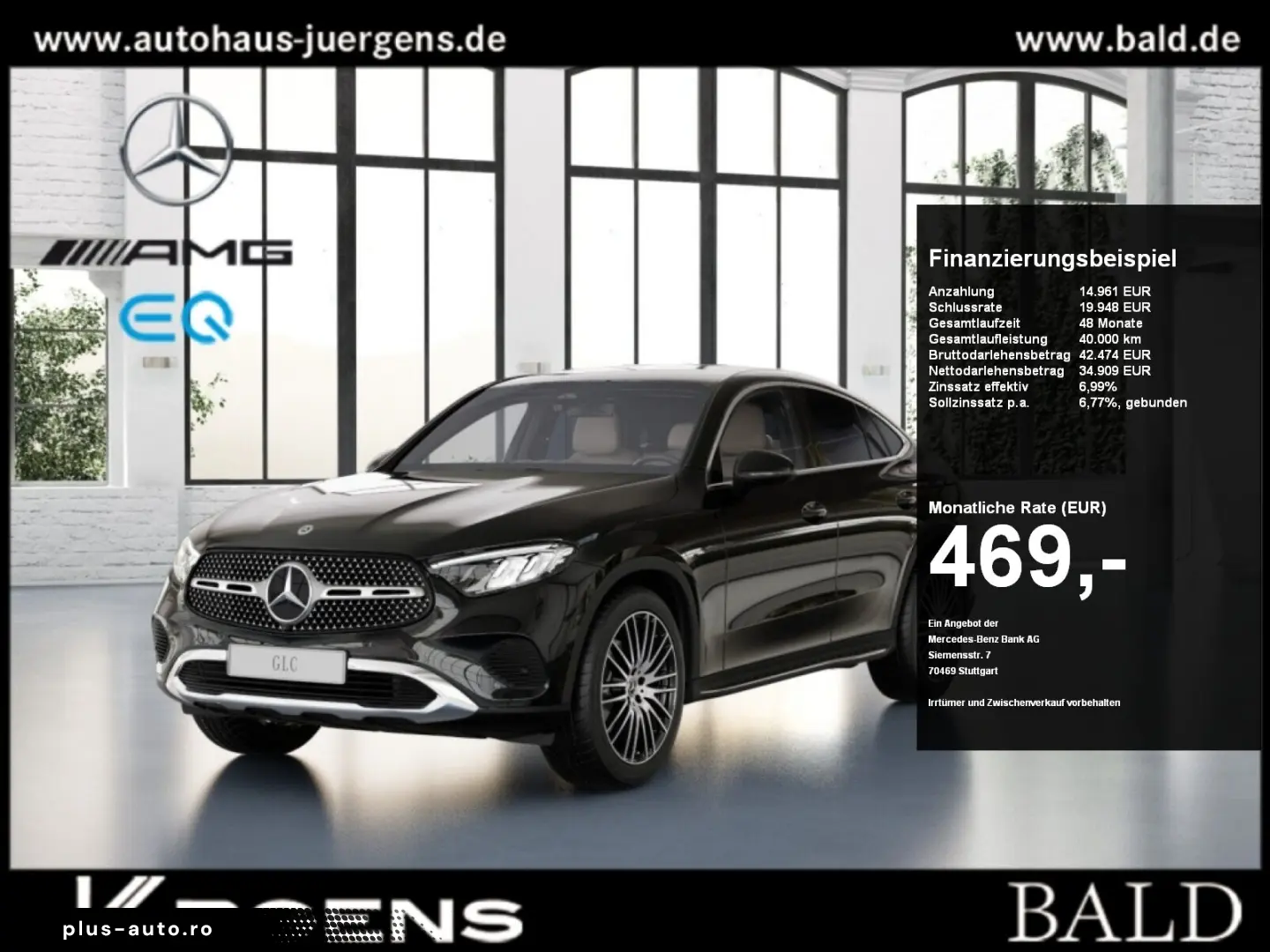 MERCEDES-BENZ GLC 200 4MATIC Coupé AMG Avant Distr L&hellip;