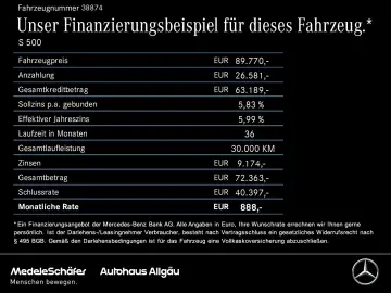 MERCEDES-BENZ S 500 4M AMG Exklusiv Pano TV-Fond 4xM…