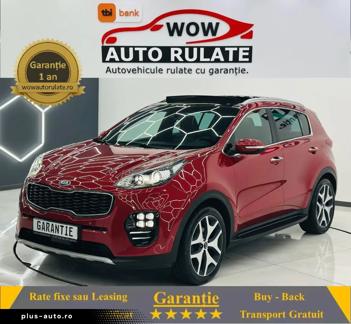 KIA SPORTAGE 2017 1.7D E6 Garantie 12 Luni Rate Avans 0 Doar