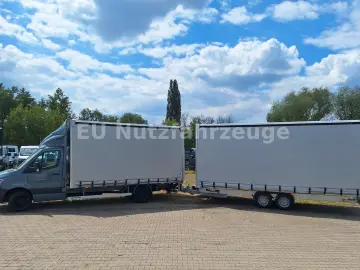 Mercedes-Benz Sprinter 317CDI Tarpaulin LBW Trailer 3.5T