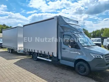 Mercedes-Benz Sprinter 317CDI Tarpaulin LBW Trailer 3.5T