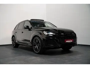 AUDI Q7 50 TDI QU 3x S LINE BLACK 7SITZER B&O LUFT AL