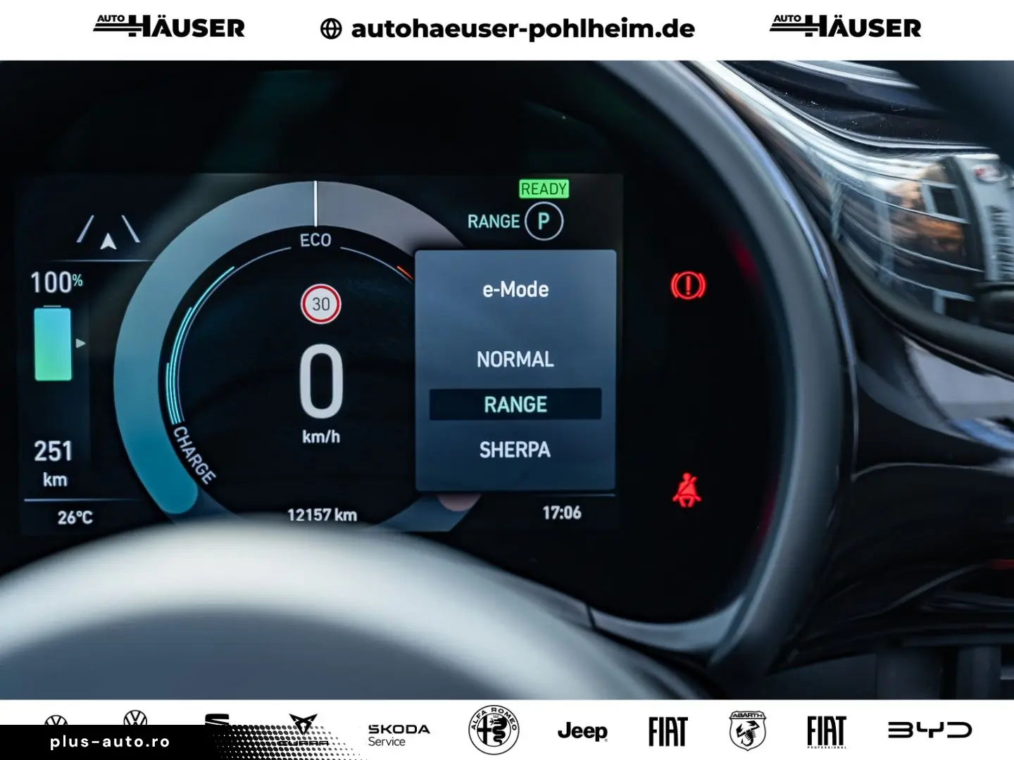 FIAT 500e Cabrio 42 kWh KOMFORT STYLE TECH NAVI KAMER