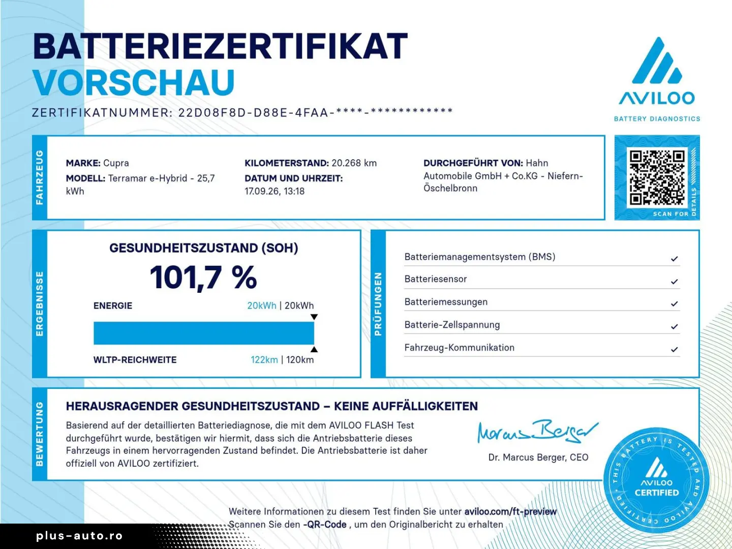 CUPRA Terramar 1.5e-Hybrid DSG Matrix 360  Nav HUD APP