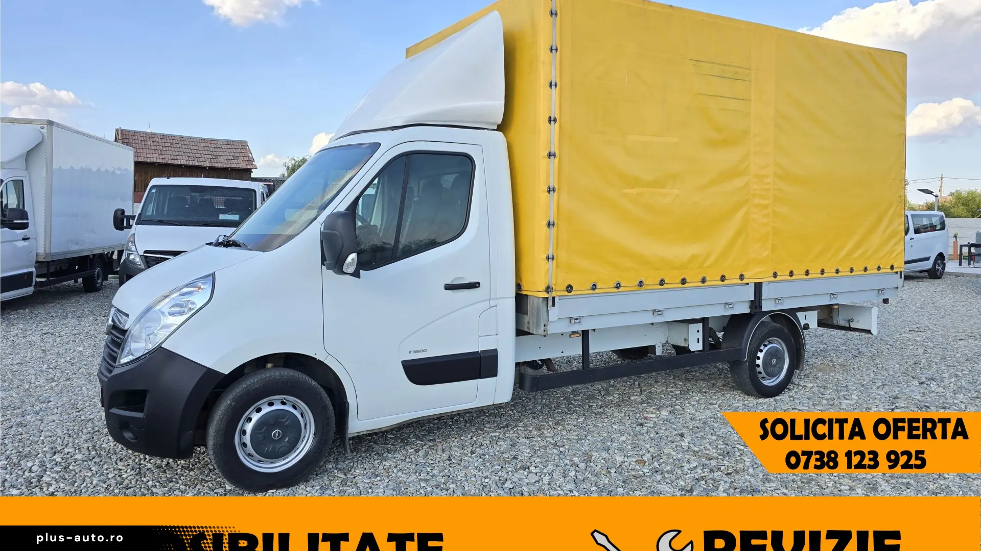 2018 Opel Movano PRELATA L=4.30m