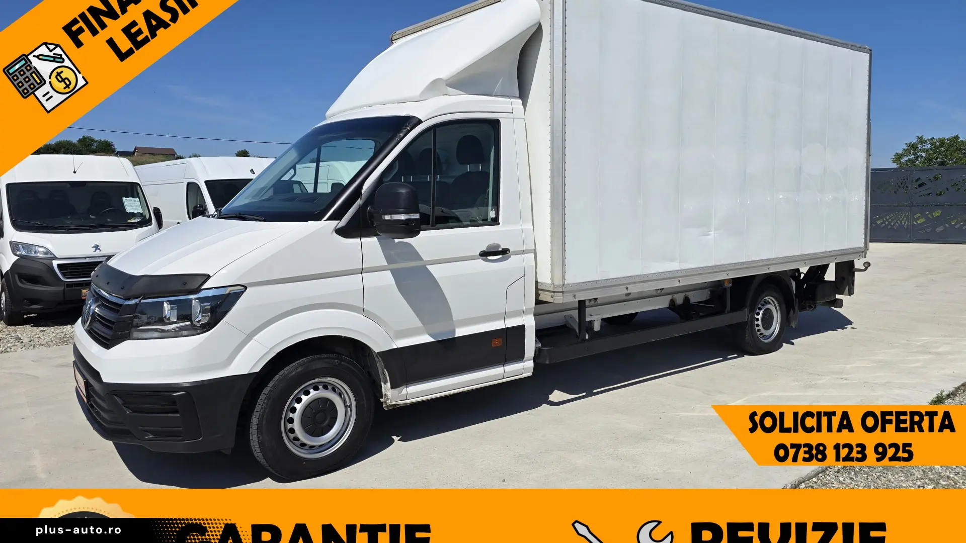 2019 Volkswagen Crafter KOFFER L=4.40m cu LIFT Hidraulic
