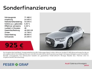 AUDI A8 Lang 60 TFSI q. UPE  215000 B&O Adv Vollleder