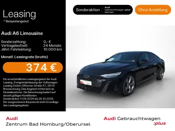 AUDI A6 Limousine 55 TFSI qu 2x S line S tro B&O HUD