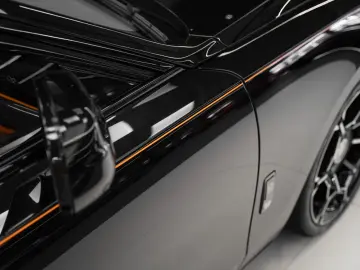 ROLLS ROYCE Ghost Black Badge BLACK ORANGE