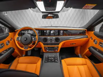 ROLLS ROYCE Ghost Black Badge BLACK ORANGE